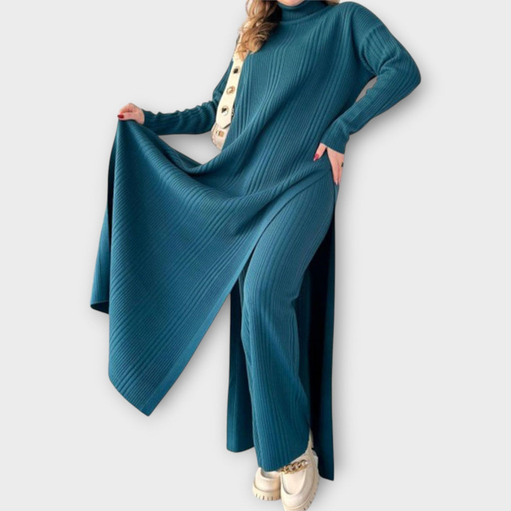 Maxi Abito Tricot con Linea Morbida