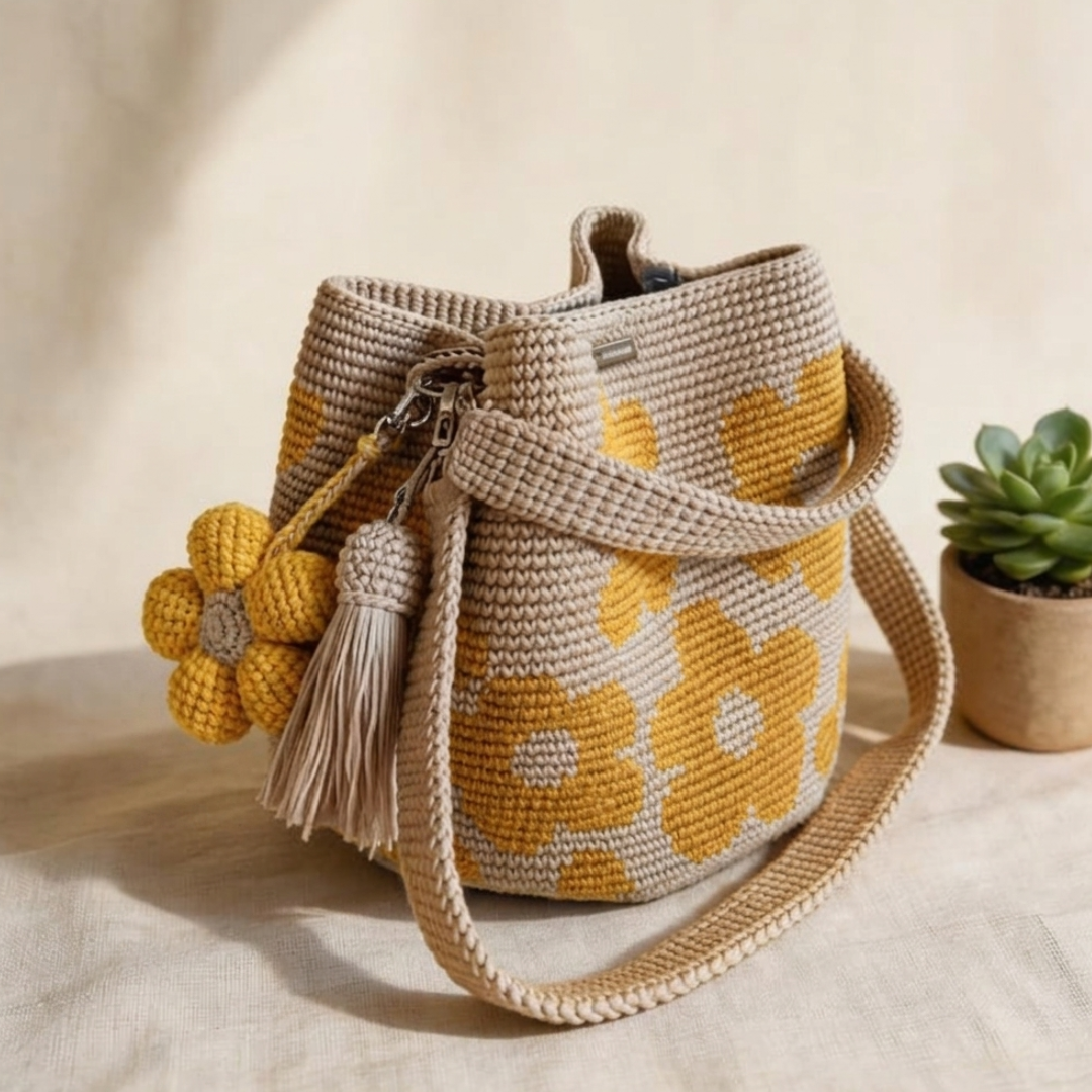 Pandora – Borsa intrecciata boho
