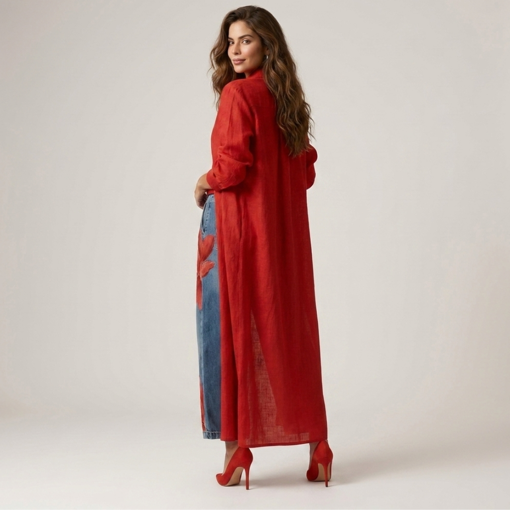 Ariana - Set pantalone e camicia a manica lunga