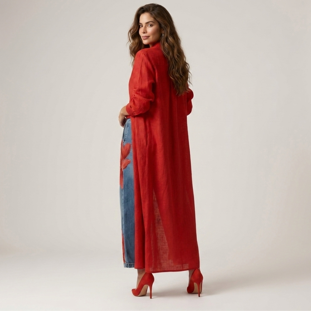 Ariana - Set pantalone e camicia a manica lunga