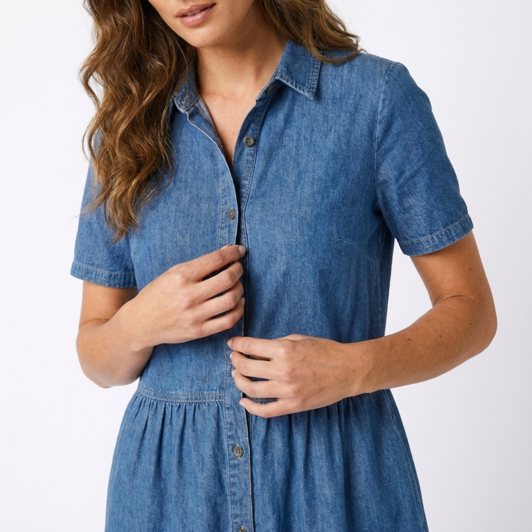 Neusa - Abito in stile jeans