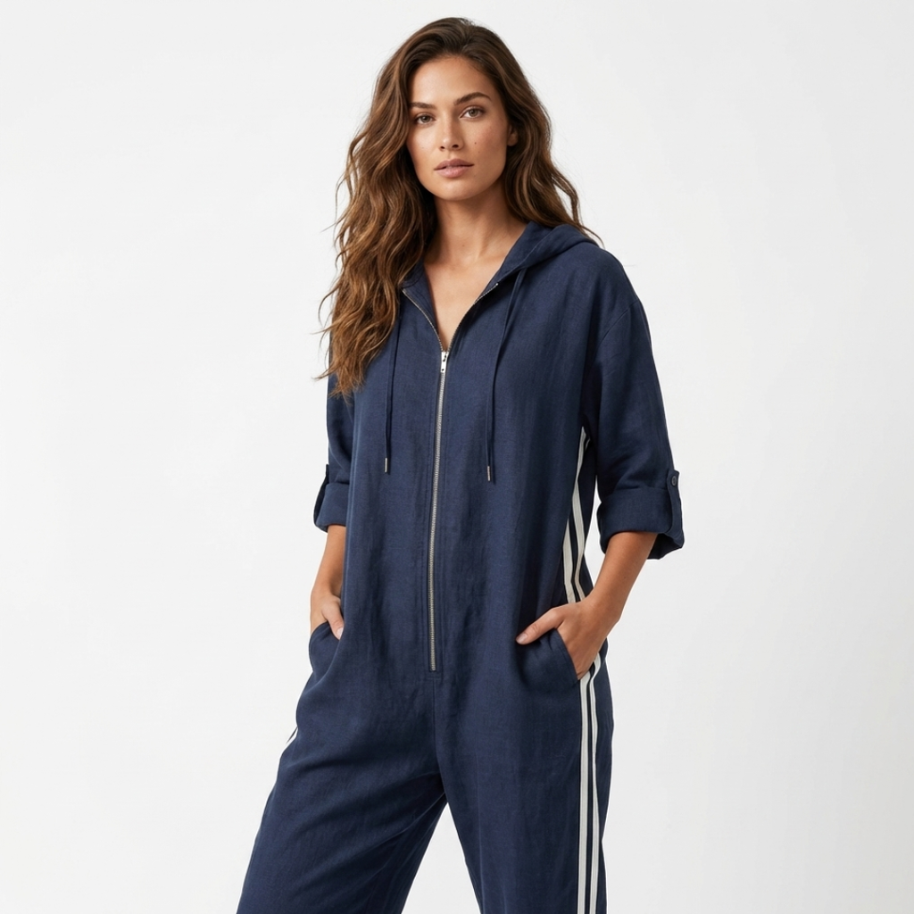 Larissa - Tuta a righe, stile sportivo