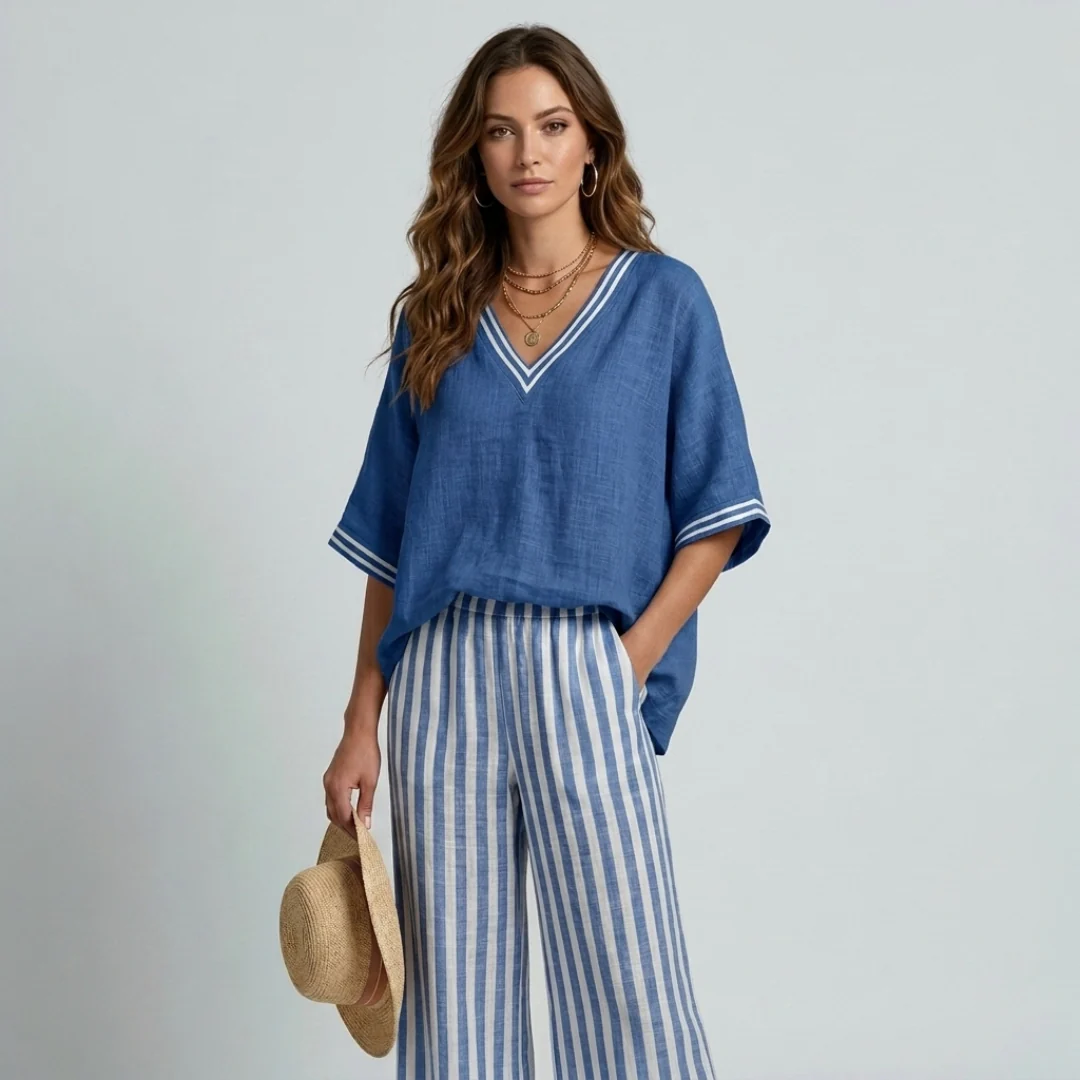 Lidiane - set estivo a righe