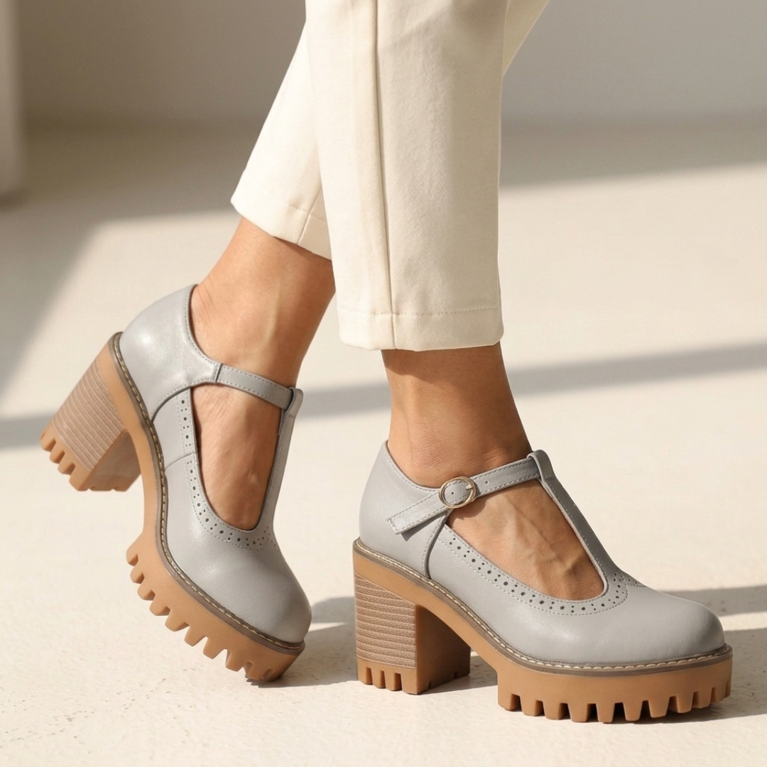 Meg - Tacchi eleganti con cinturino T