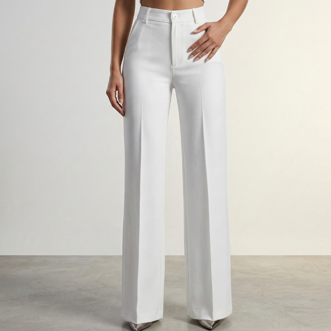 Elaine - Pantaloni eleganti a vita alta
