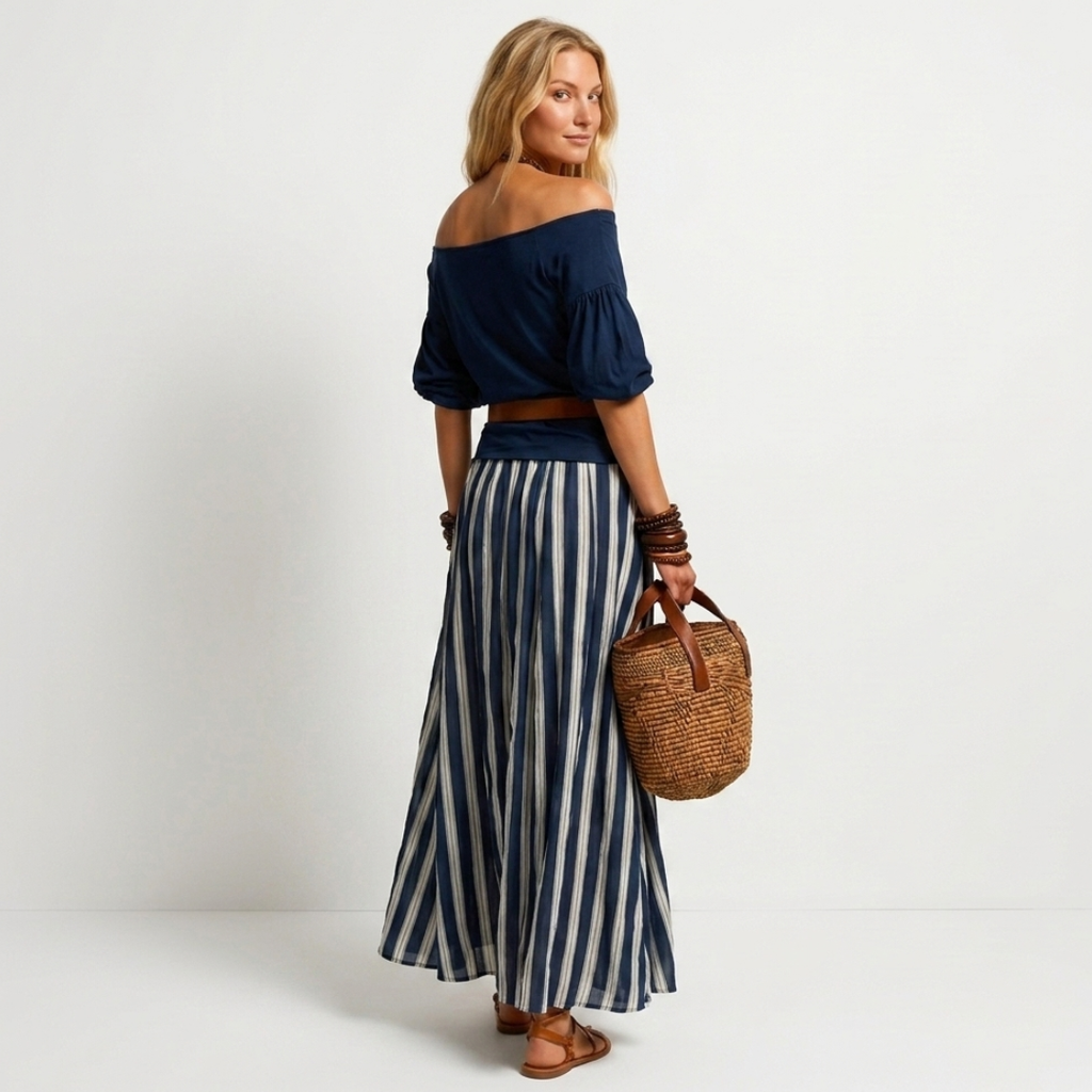 Carina - Set gonna e blusa