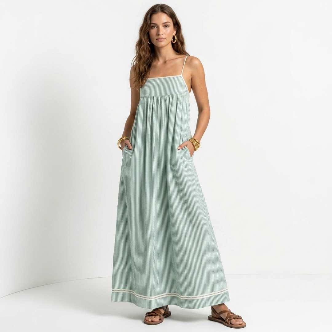 Sophia - Maxi abito a righe