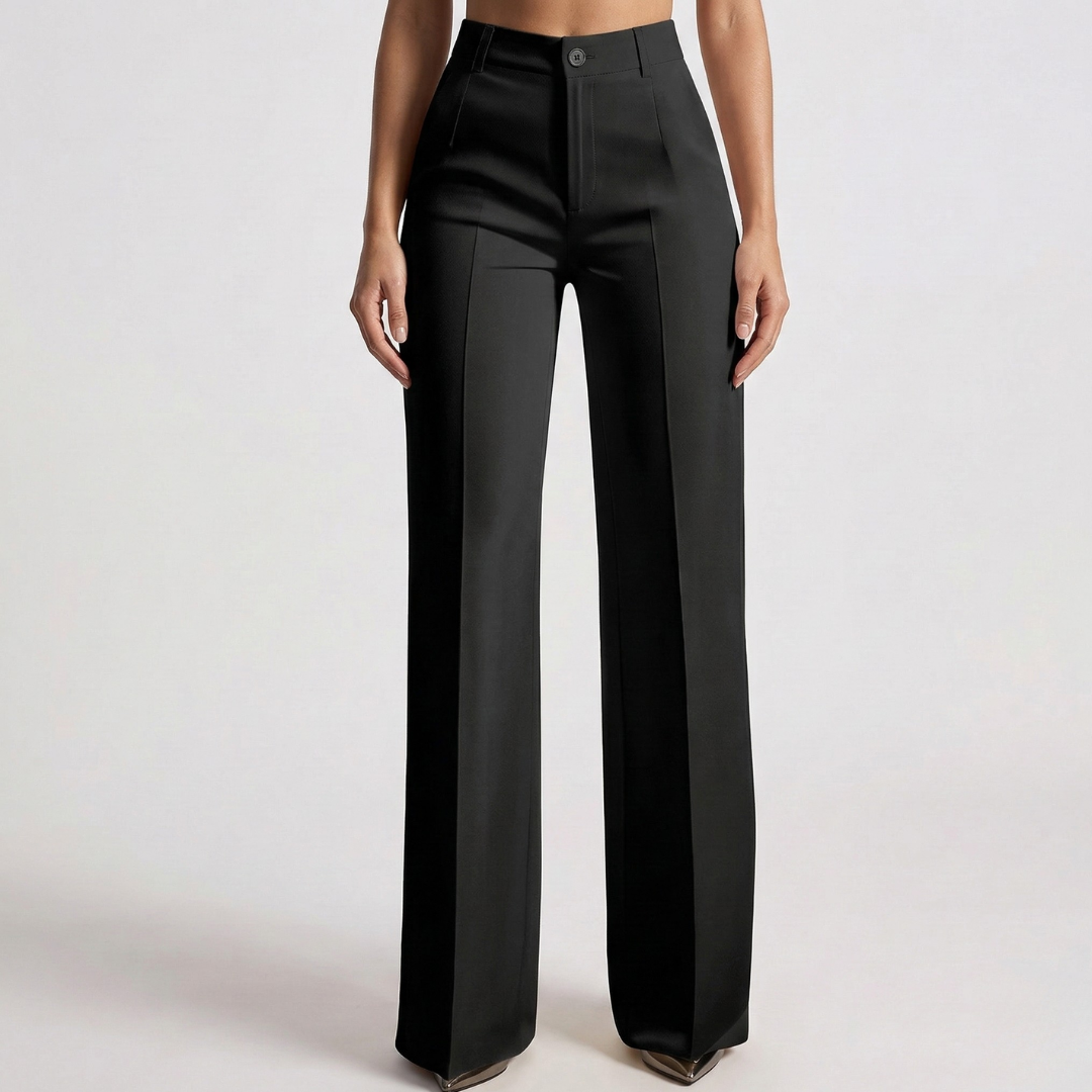 Elaine - Pantaloni eleganti a vita alta