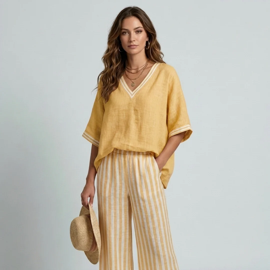 Lidiane - set estivo a righe