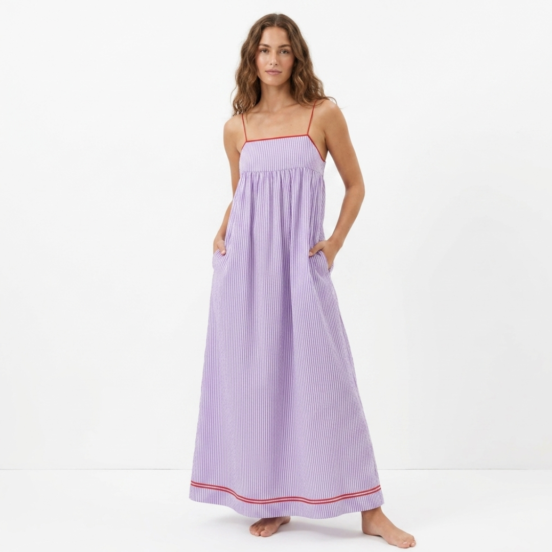 Sophia - Maxi abito a righe
