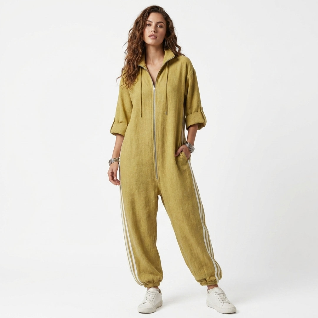Larissa - Tuta a righe, stile sportivo