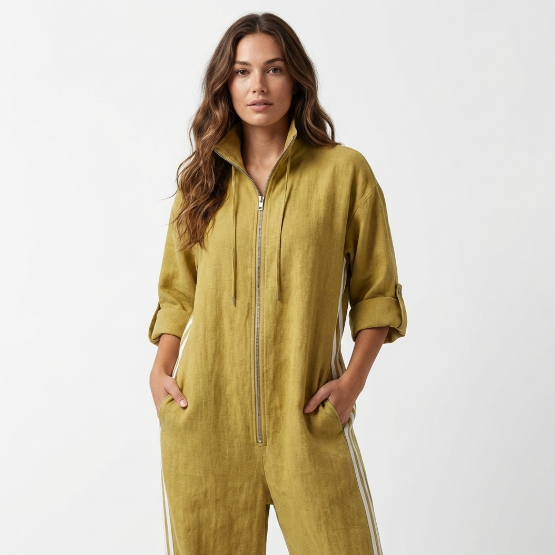 Larissa - Tuta a righe, stile sportivo