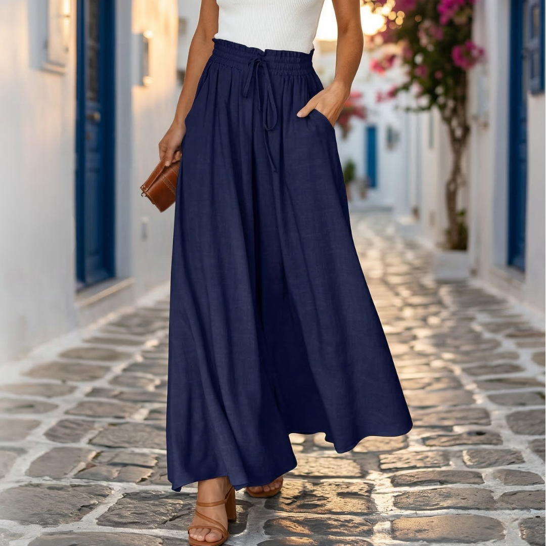 Melissa - Pantaloni a gamba larga senza sforzo