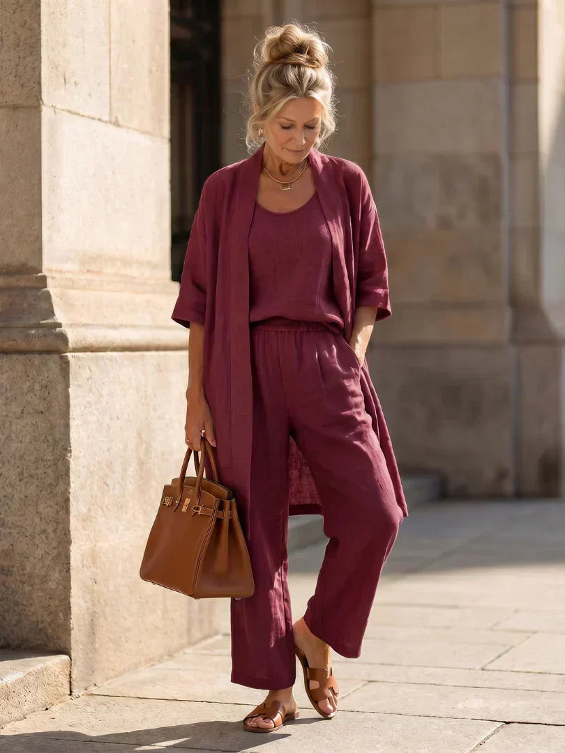 Angelina - Set leggero in lino