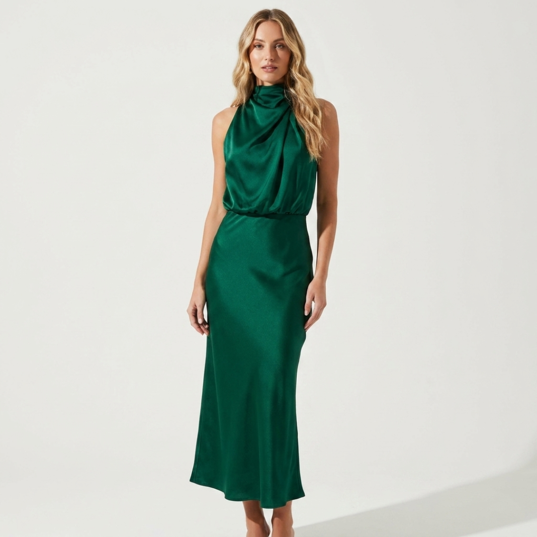Luzia - Abito in satin elegante