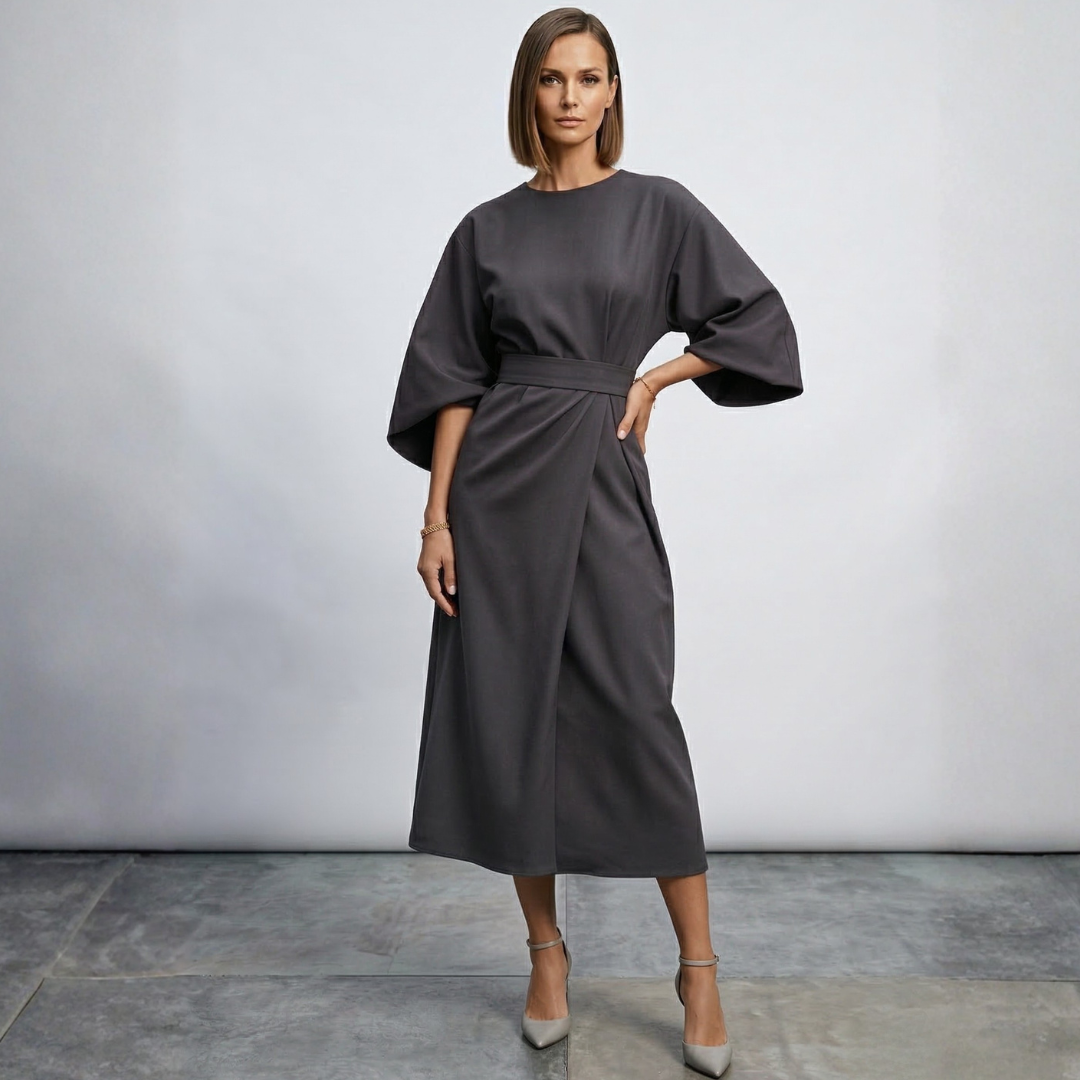 Xanthe - Abito maxi elegante con cintura