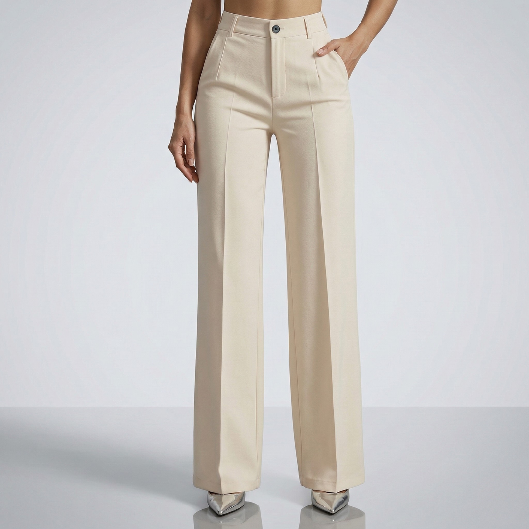 Elaine - Pantaloni eleganti a vita alta