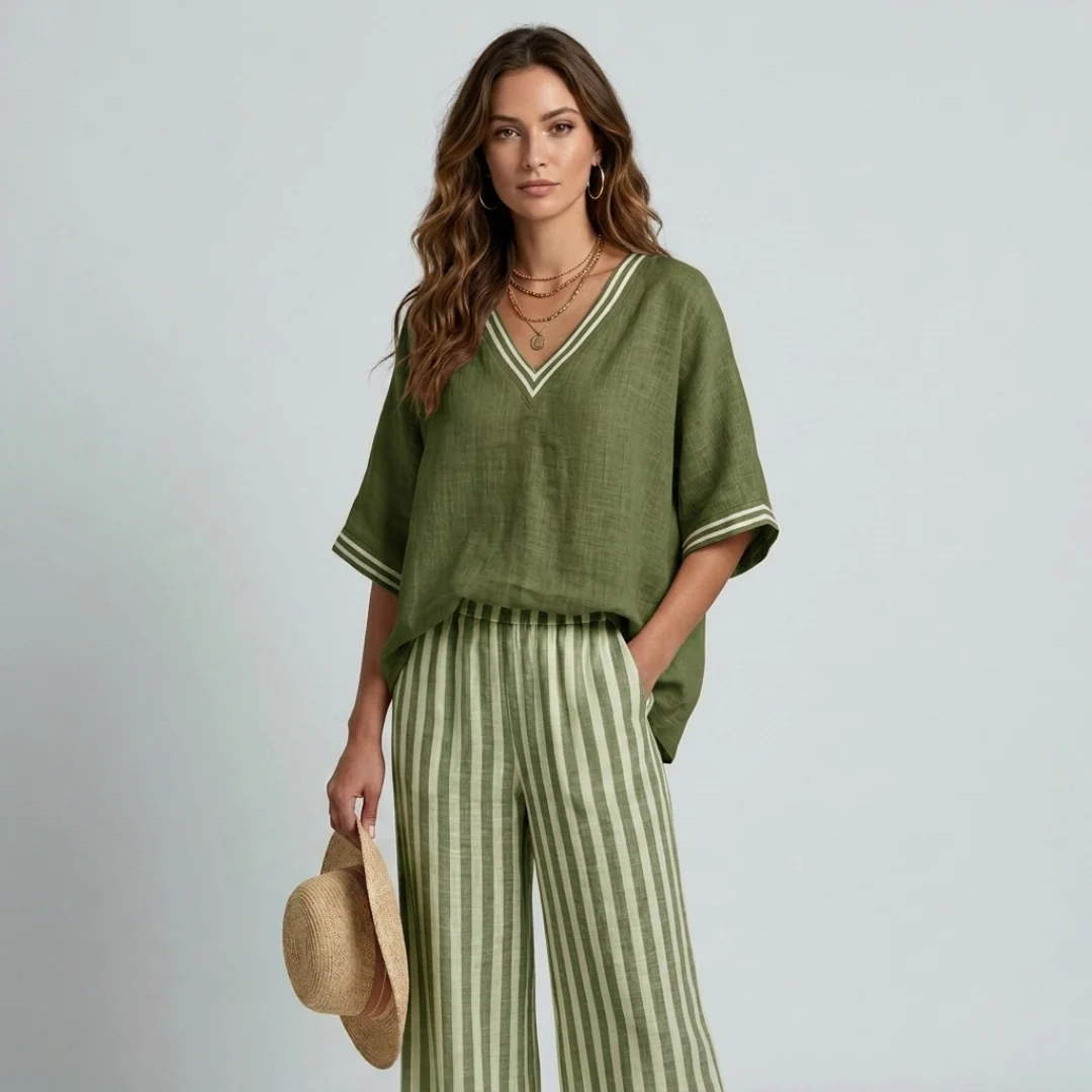 Lidiane - set estivo a righe