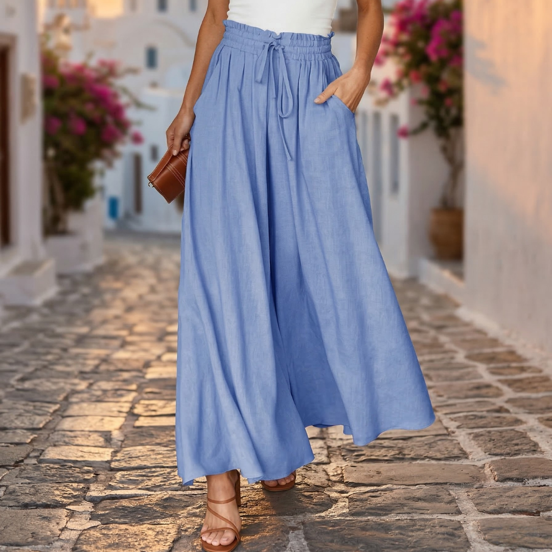 Melissa - Pantaloni a gamba larga senza sforzo