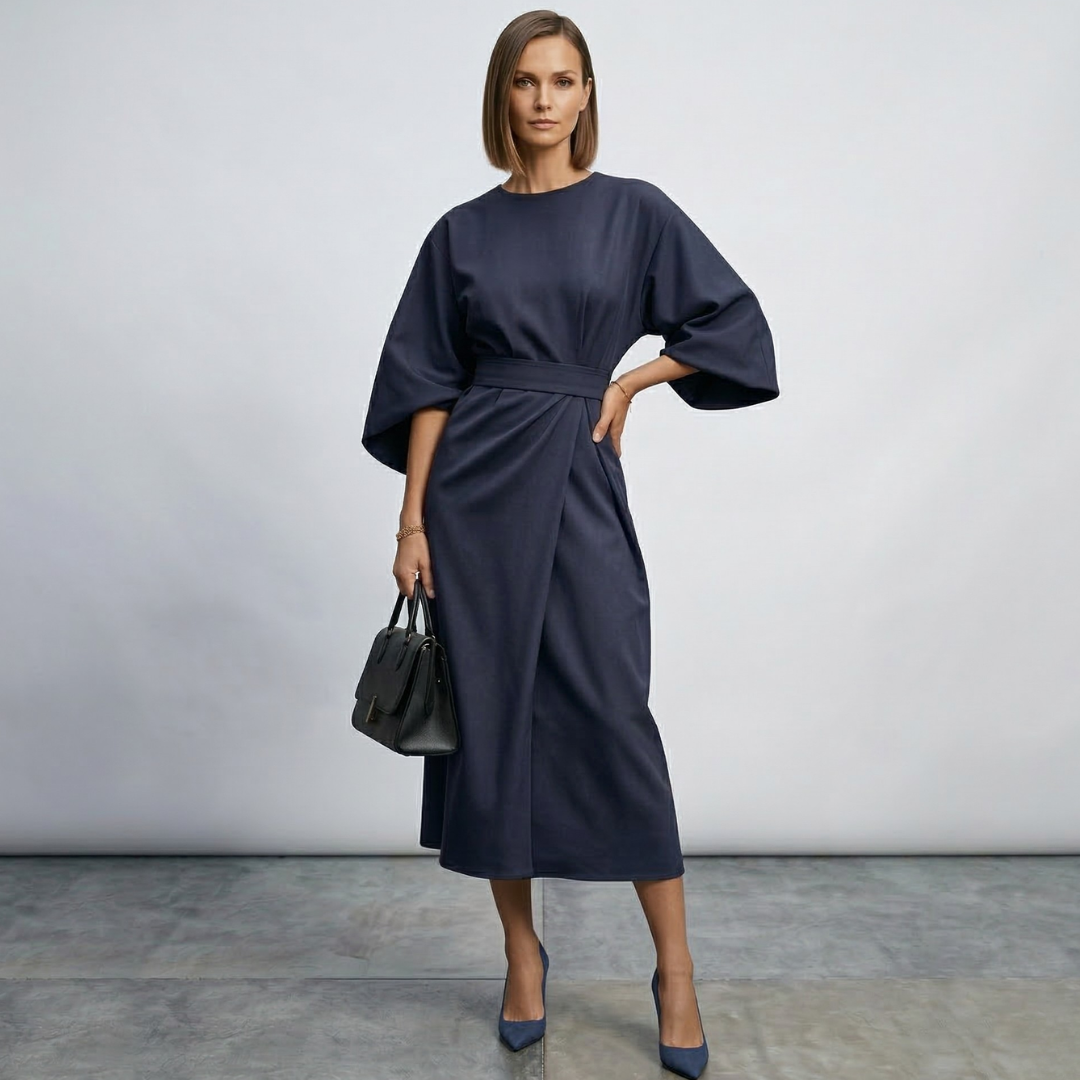 Xanthe - Abito maxi elegante con cintura