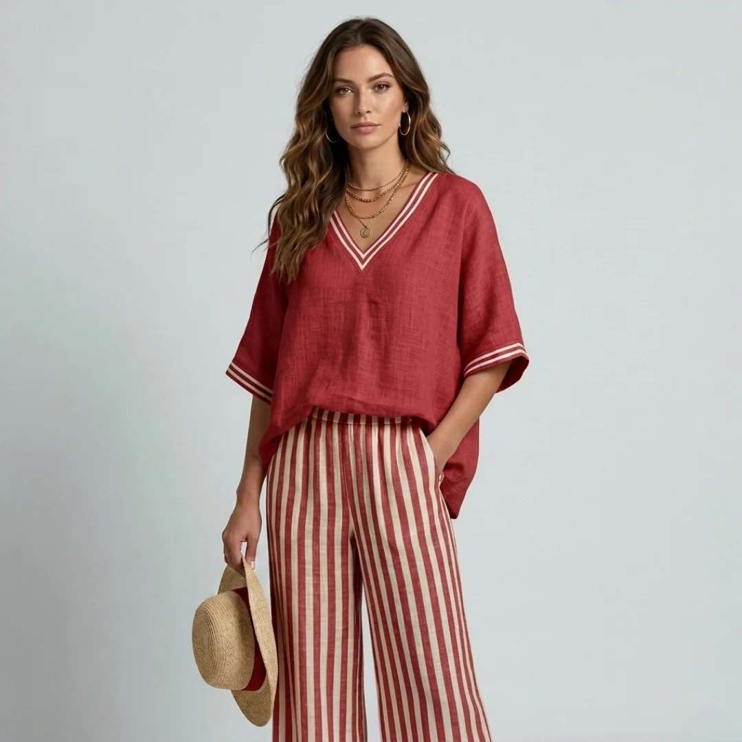 Lidiane - set estivo a righe