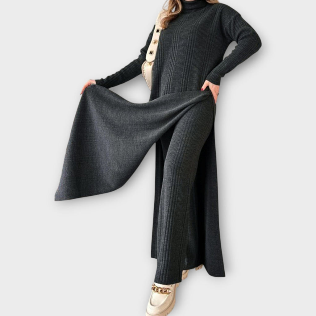 Maxi Abito Tricot con Linea Morbida