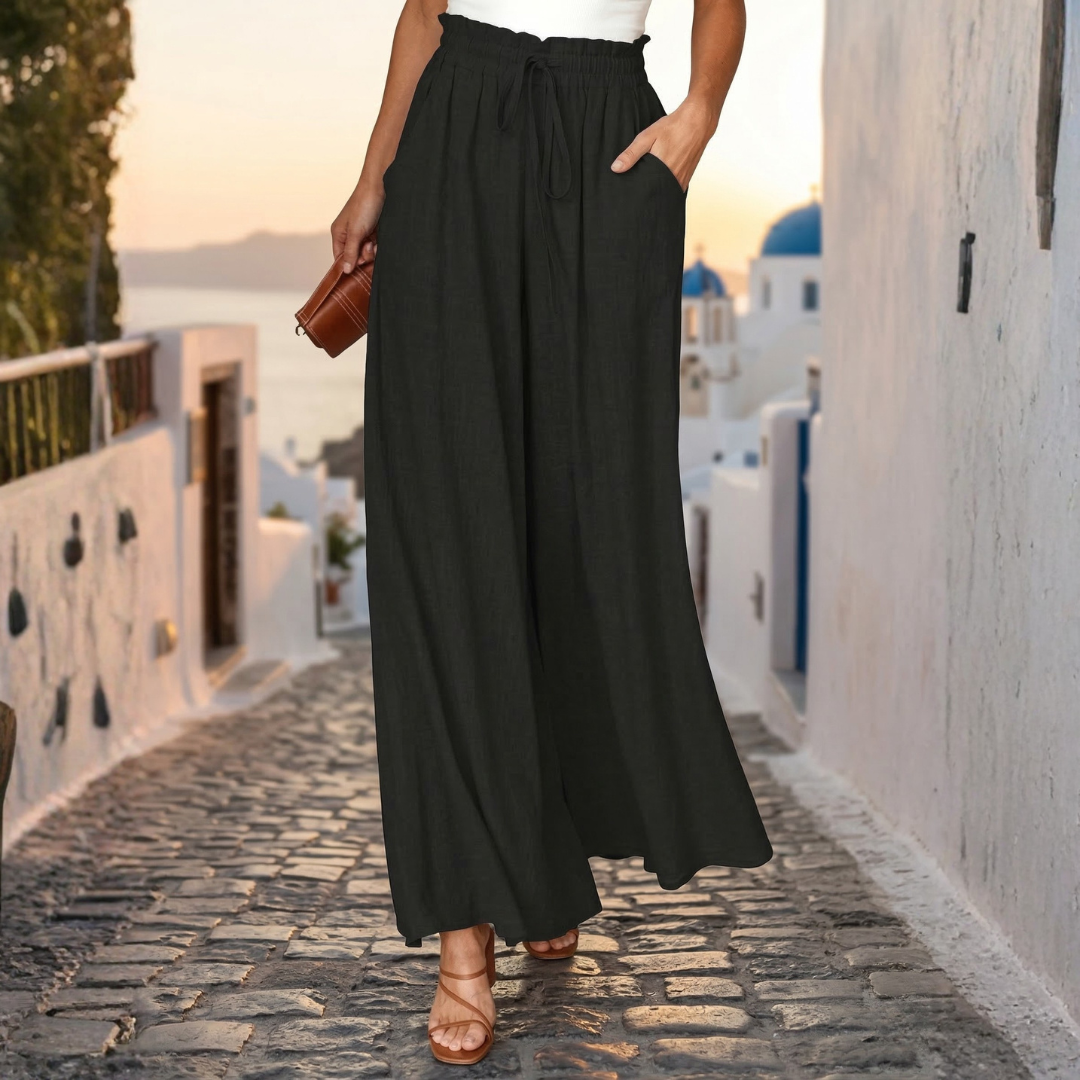Melissa - Pantaloni a gamba larga senza sforzo
