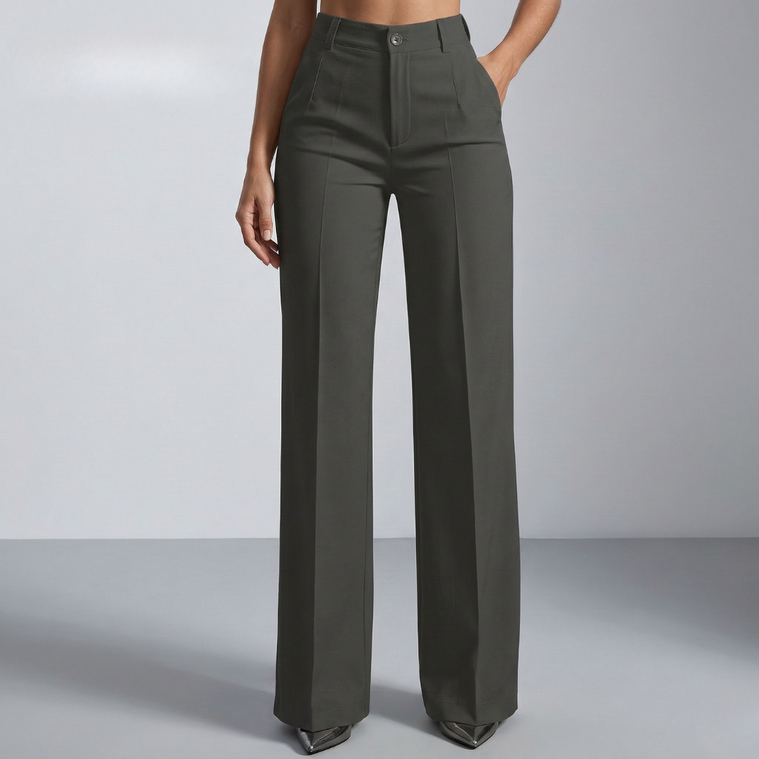 Elaine - Pantaloni eleganti a vita alta