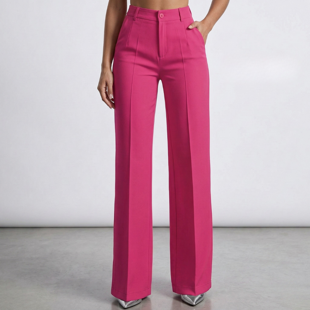 Elaine - Pantaloni eleganti a vita alta