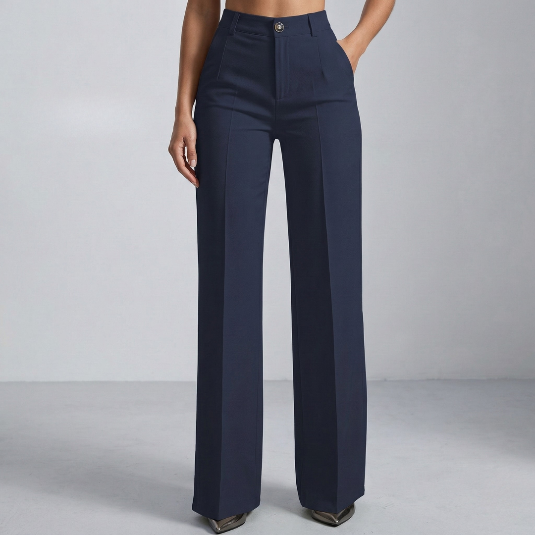 Elaine - Pantaloni eleganti a vita alta