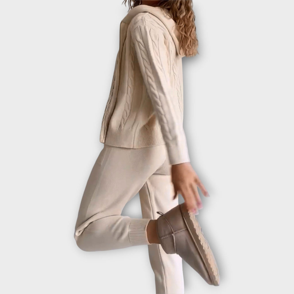 Set Maglione con Cappuccio e Giacca