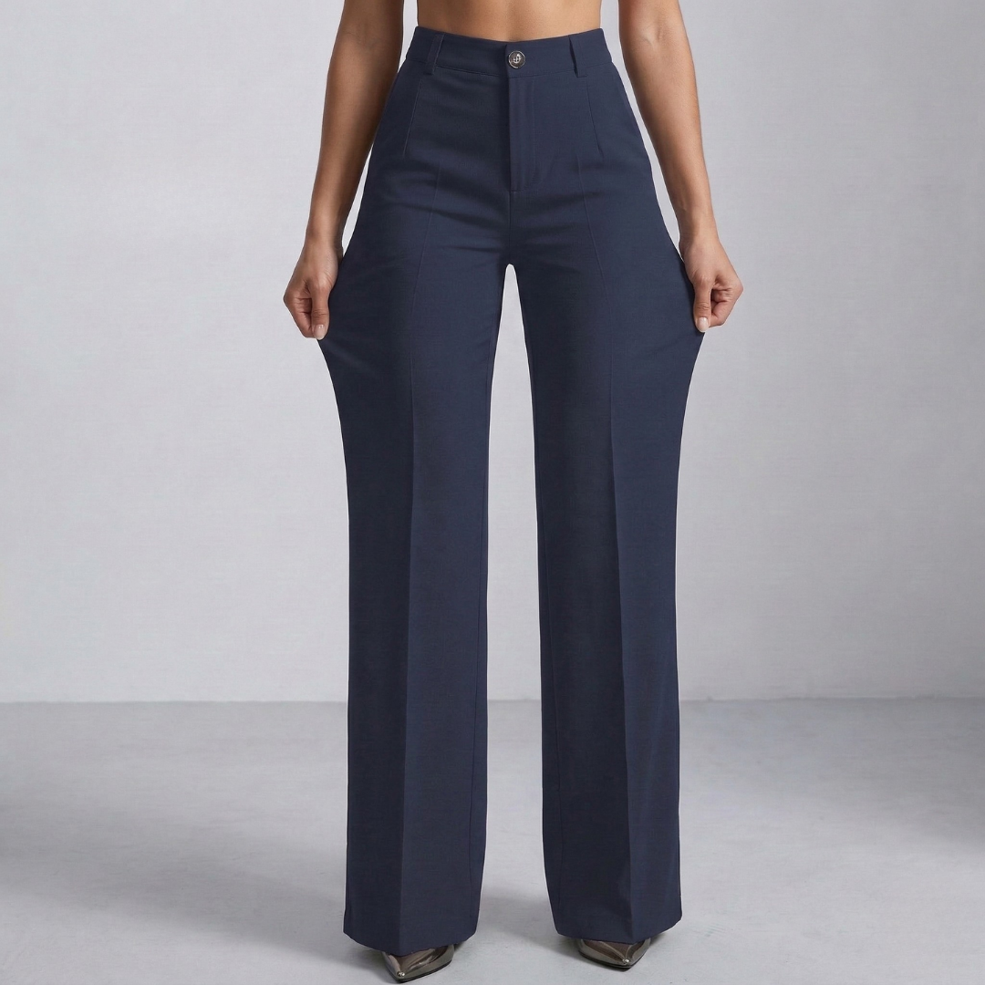 Elaine - Pantaloni eleganti a vita alta