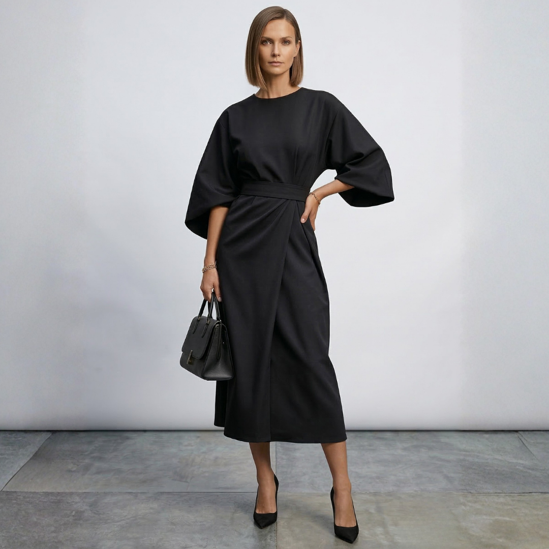 Xanthe - Abito maxi elegante con cintura
