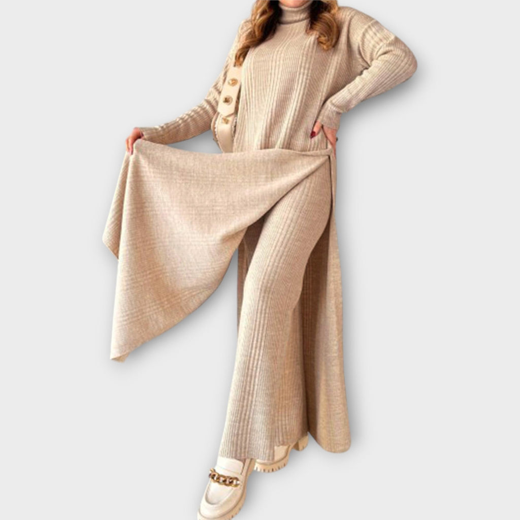 Maxi Abito Tricot con Linea Morbida