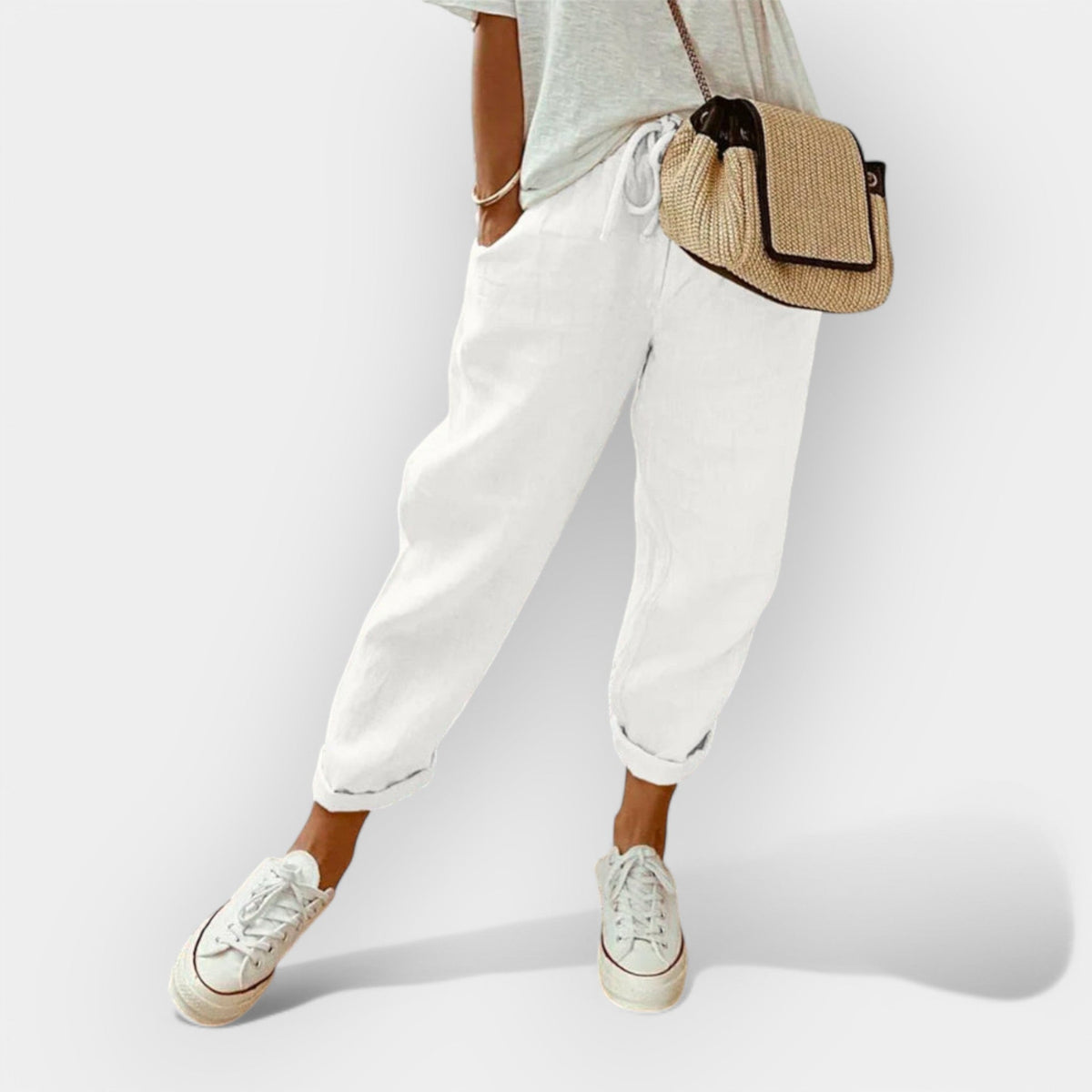 Pantaloni in Lino Leggeri