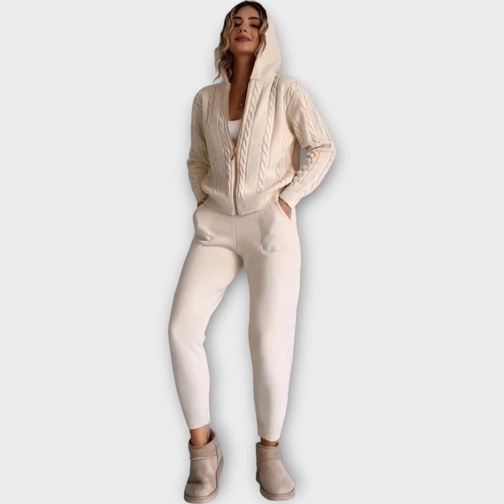 Set Maglione con Cappuccio e Giacca