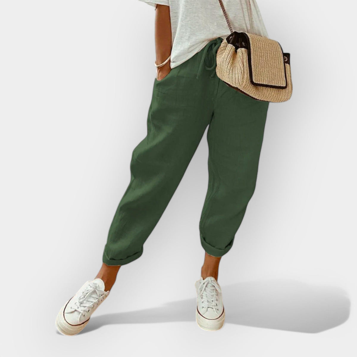 Pantaloni in Lino Leggeri