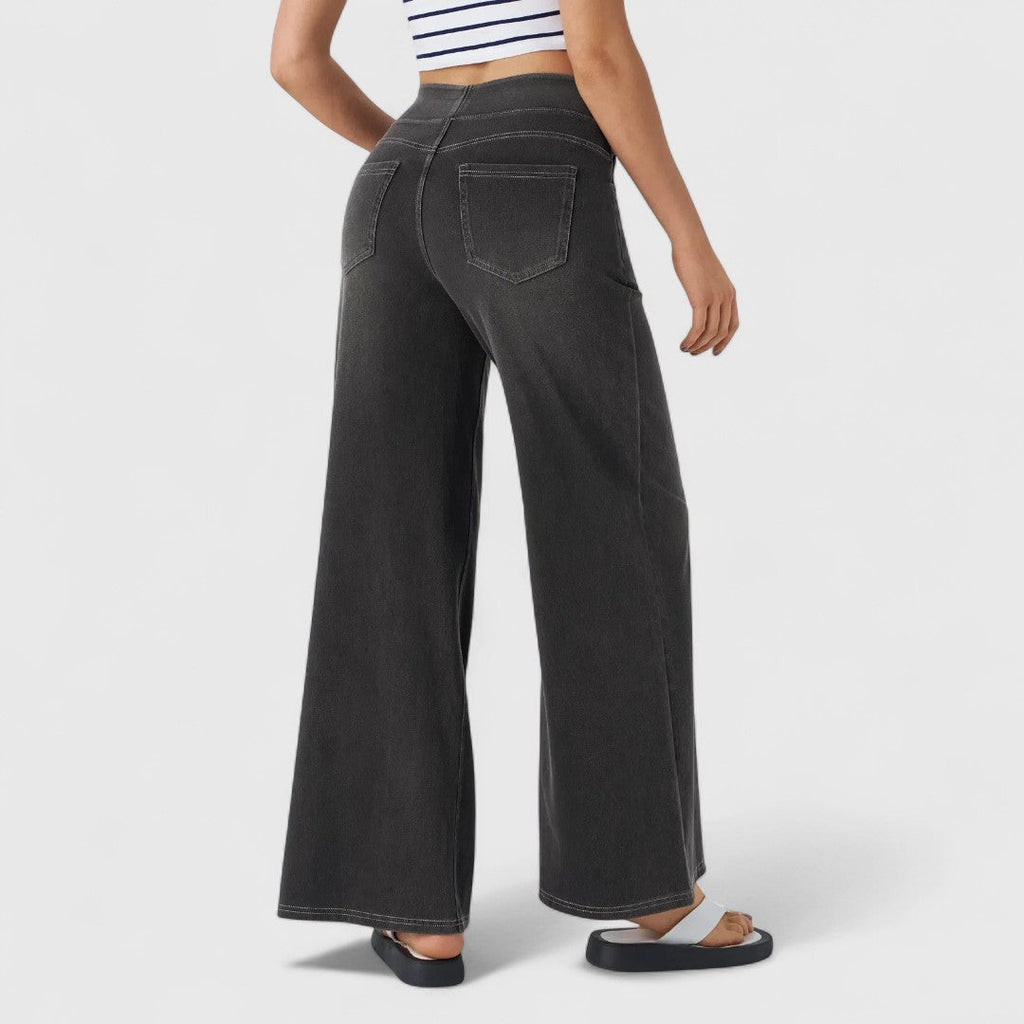 Speranza - pantaloni comodi ed elastici con vita alta
