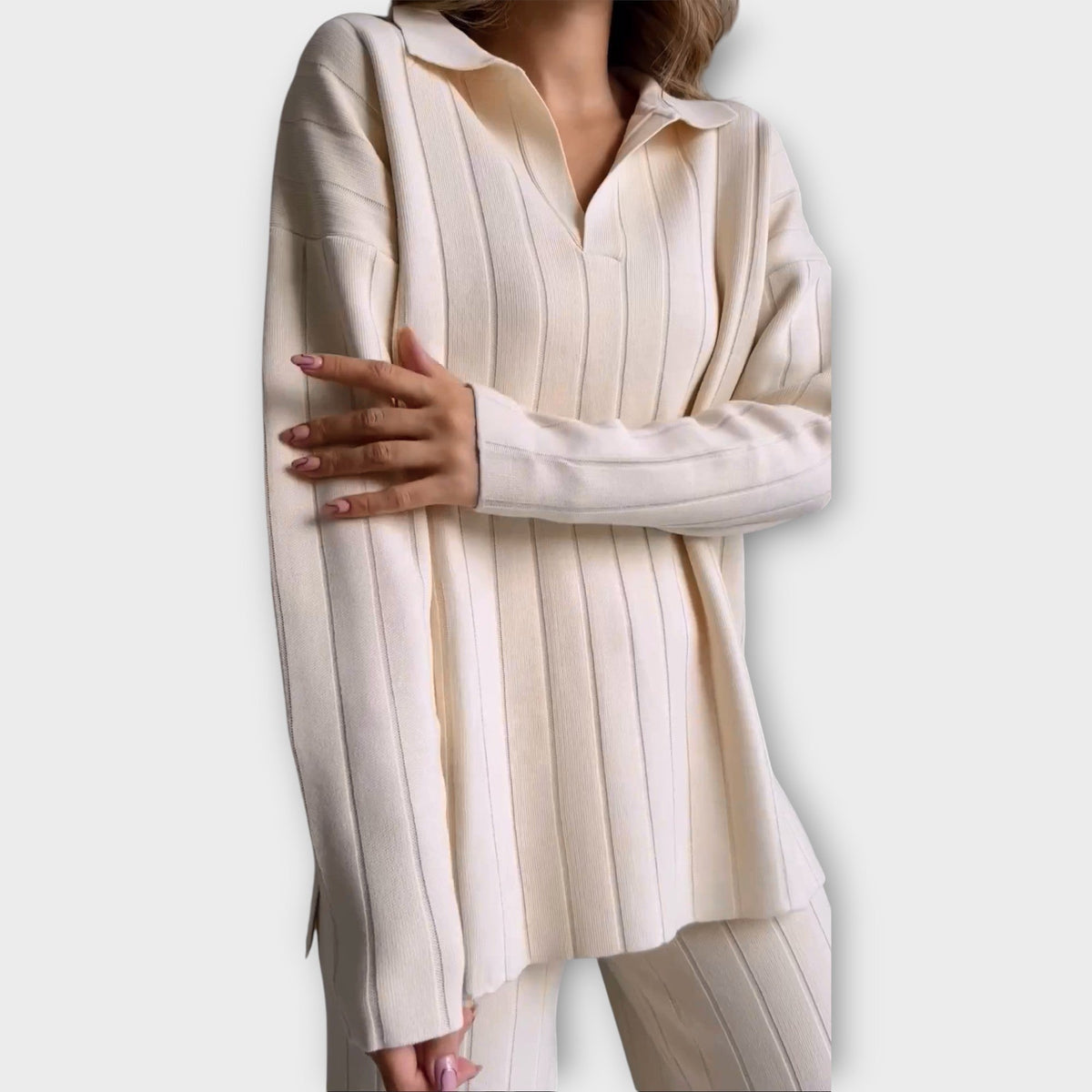 Set con Righe e Stile Minimal