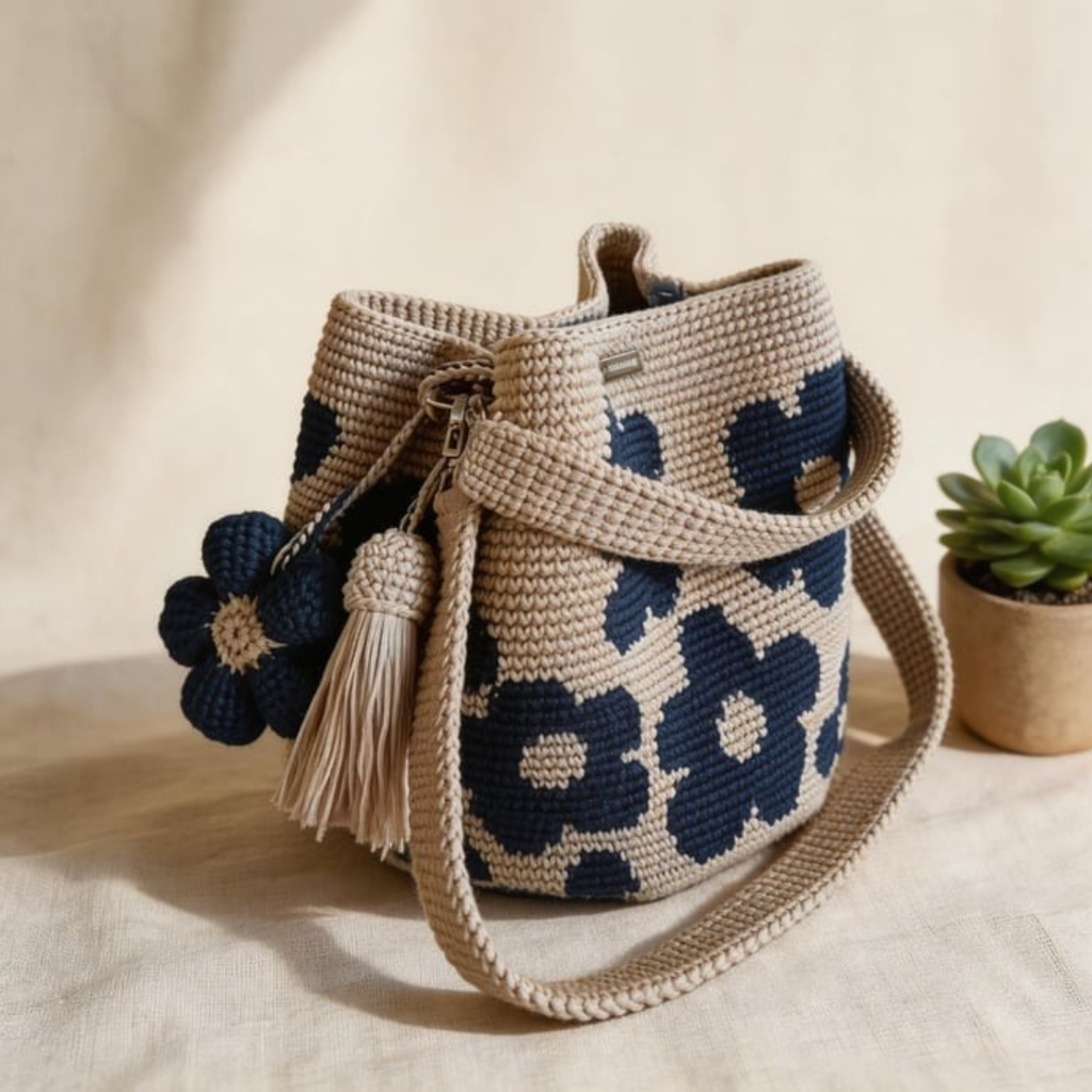 Pandora – Borsa intrecciata boho
