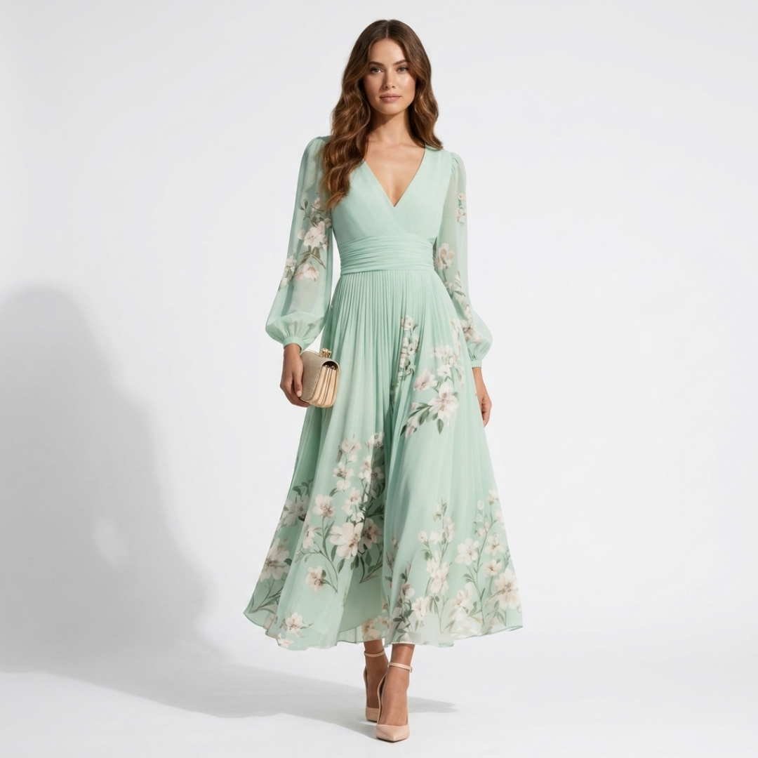 Mel - Abito Midi Elegante e Leggero
