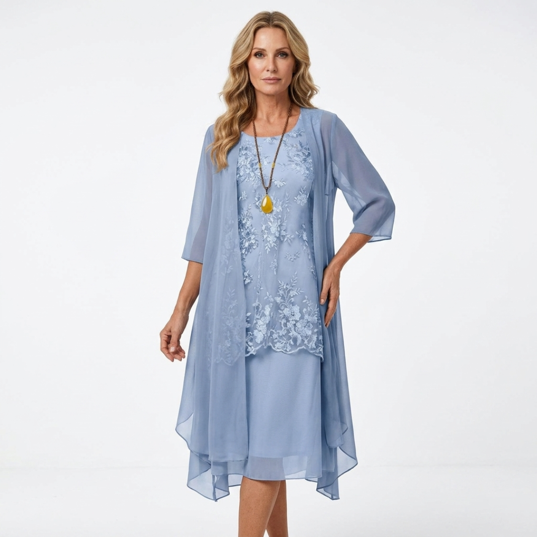 Lumi - Abito Due Pezzi in Satin