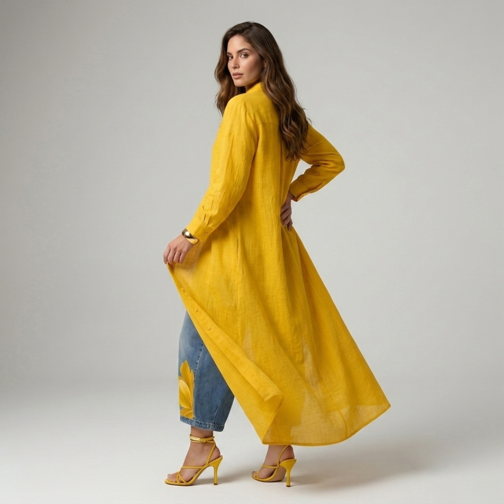 Ariana - Set pantalone e camicia a manica lunga