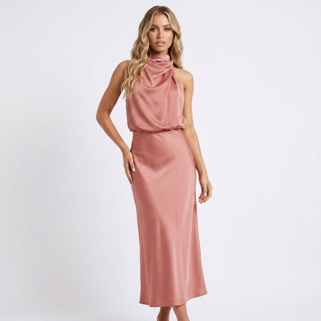 Luzia - Abito in satin elegante