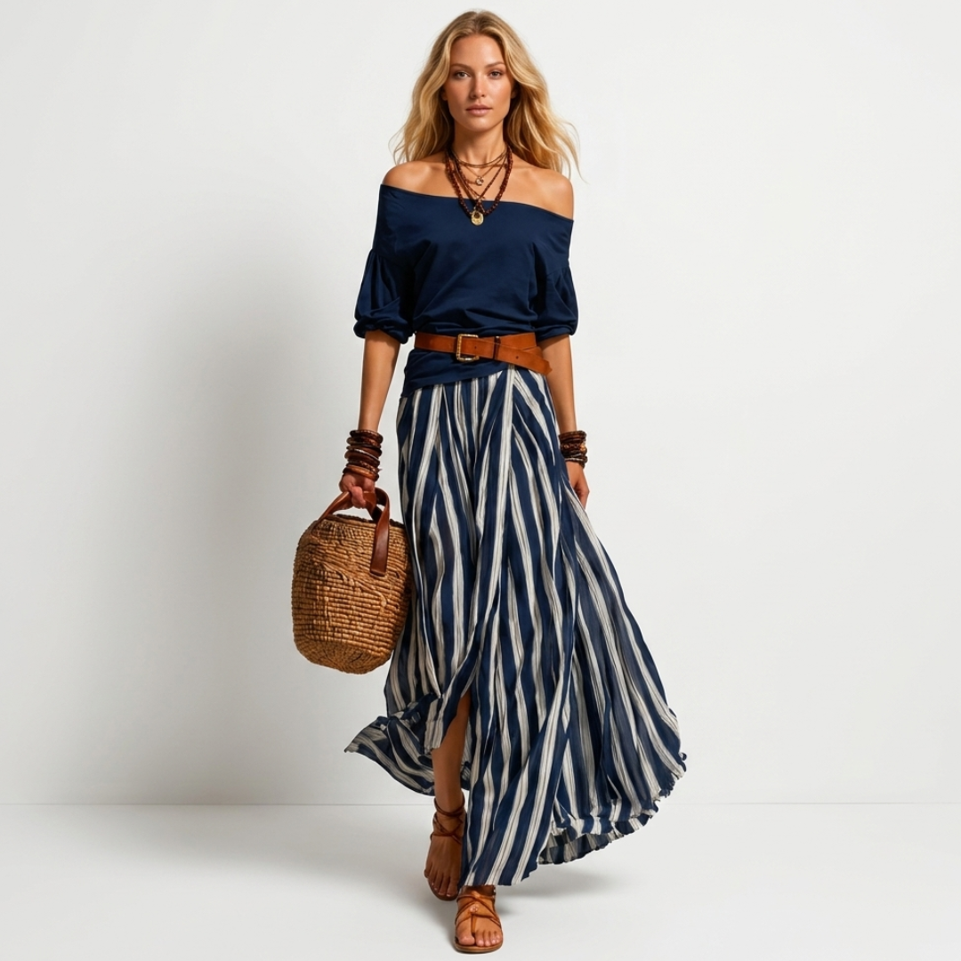 Carina - Set gonna e blusa