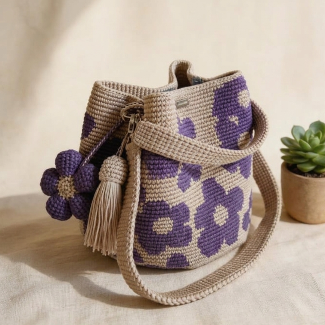 Pandora – Borsa intrecciata boho