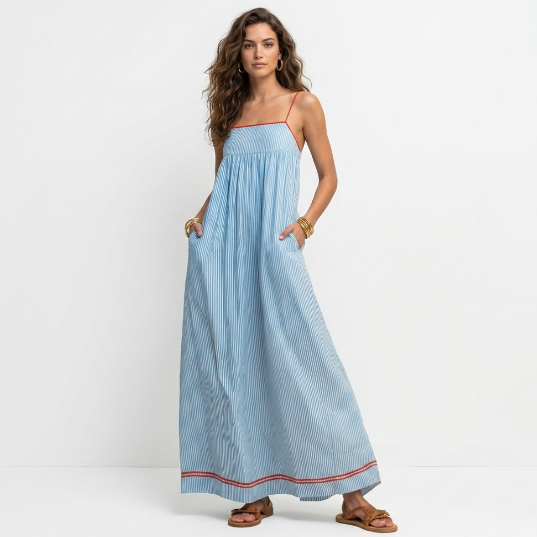 Sophia - Maxi abito a righe
