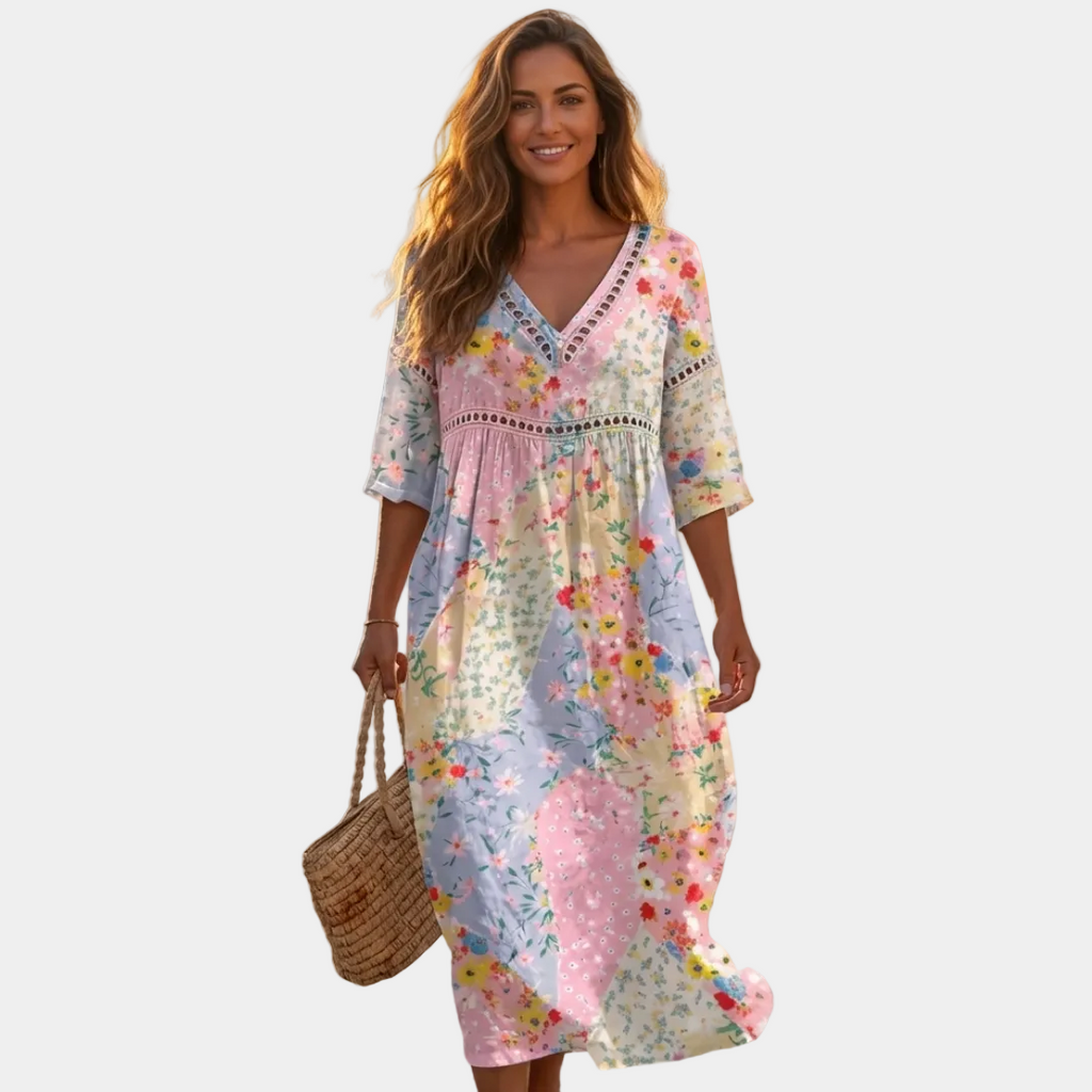 Delphine - Abito con fiori