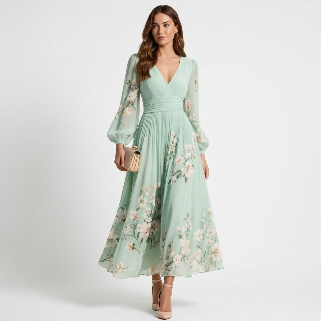 Mel - Abito Midi Elegante e Leggero