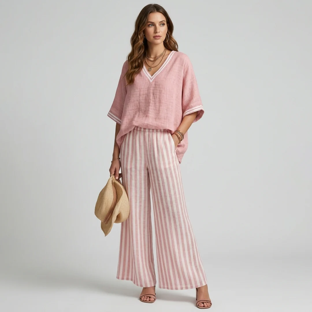 Lidiane - set estivo a righe